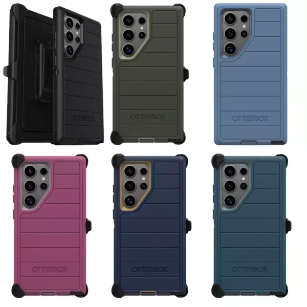 Luxury Premium OtterBox Defender Pro Series Case Cover For Samsung Galaxy S24 Ultra/S25 Ultra