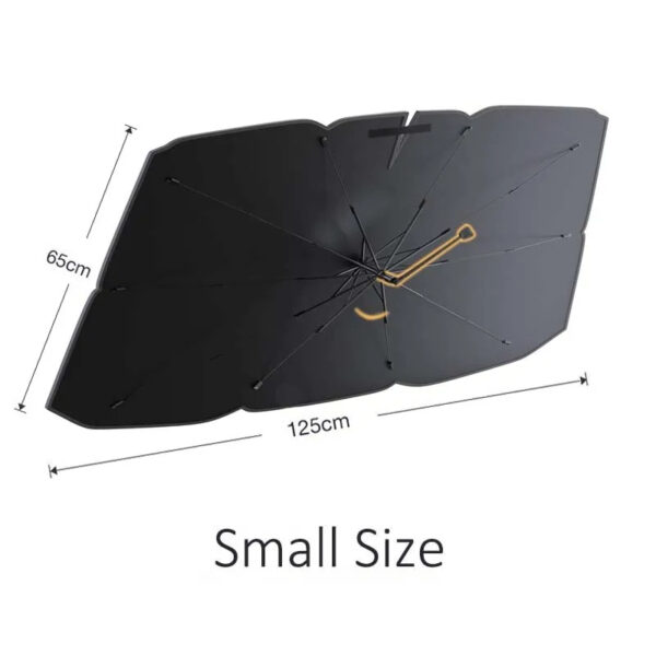 Luxury Premium Uv Protection Folding High Shading Windshield High Shading Silver Sunshade - Image 31