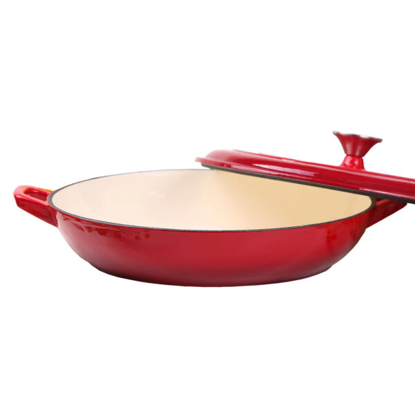 Luxury Premium Modern Design Enamel Cast Iron Cookware High Quality Metal Pans Casserole Set - Image 28