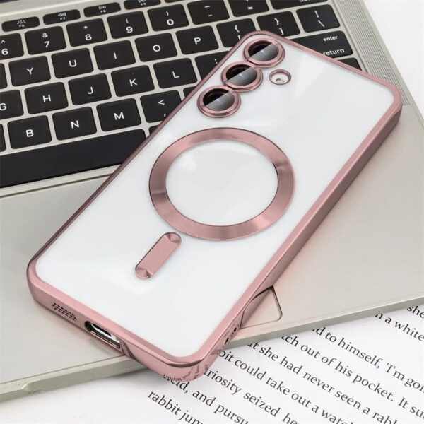 Luxury Premium Transparent Plating Anti-Scratch with Full Camera Cover For Samsung Galaxy A Series - Image 17