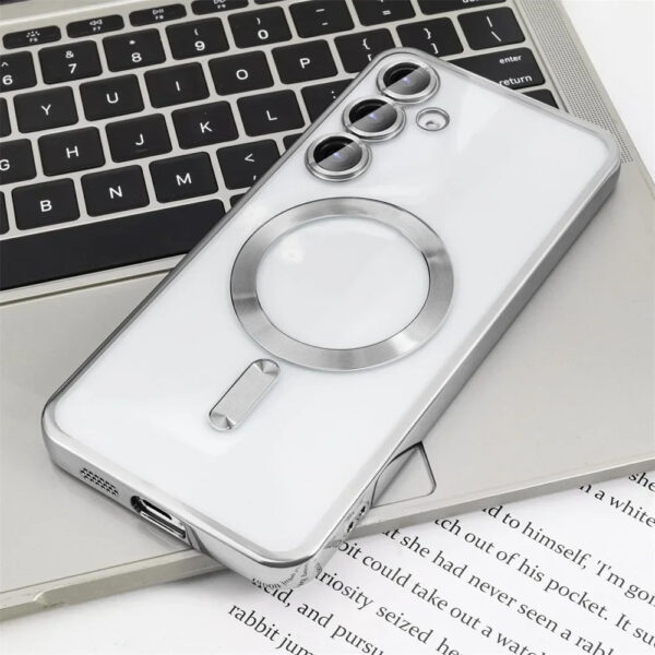 Luxury Premium Transparent Plating Anti-Scratch with Full Camera Cover For Samsung Galaxy A Series - Image 18