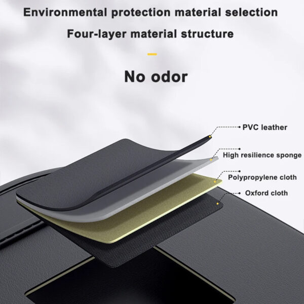 Luxury Premium Car Seat Back Storage Bag Interior Multi-Pockets Organizer Backseat Hanging Bag Storage - Image 14