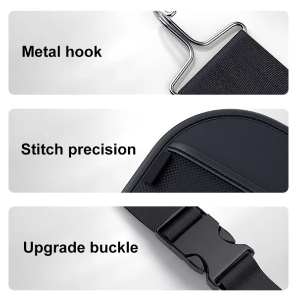 Luxury Premium Car Seat Back Storage Bag Interior Multi-Pockets Organizer Backseat Hanging Bag Storage - Image 32