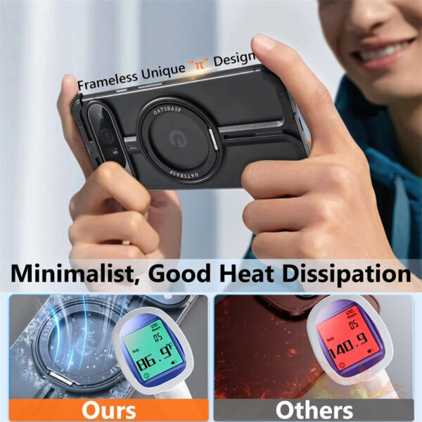Luxury Premium Metal Frame Magnetic Aluminum Alloy Holder Phone Case for Google Pixel 9 Pro - Image 22