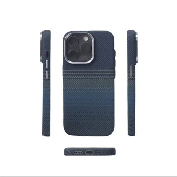 Luxury Premium Luxury Carbon Fiber Relief Magsafe Phone Case Metal Lens Matte Wireless Charging Shockproof Cover iPhone 15 Pro Max/16 Pro Max - Image 16