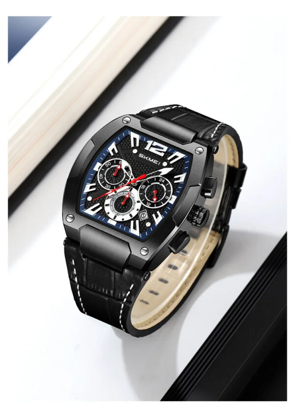 SKMEI  Barrel Dial Waterproof Quartz Watch Fashion Trend Watch - Image 10