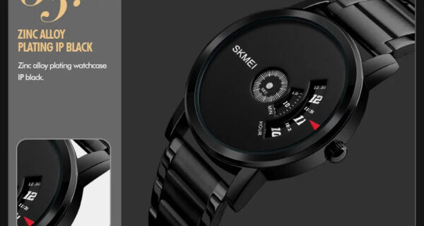 SKMEI Luxury Casual Minimalistic Watches Alloy Case Waterproof Wristwatch Fashion - Image 5