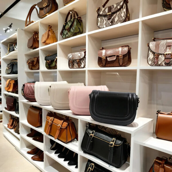 Luxury Premium PU Leather Fashion Vintage Designer Wide Strap Saddle Shoulder Bag - Image 31