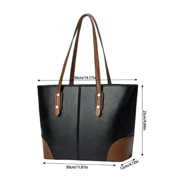 Luxury Premium Underarm Purse Casual Top Handle Travel Bag - Image 3