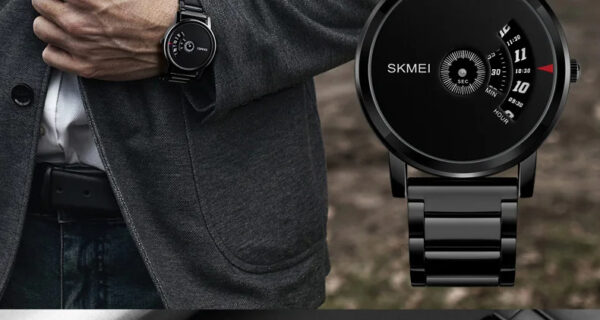 SKMEI Luxury Casual Minimalistic Watches Alloy Case Waterproof Wristwatch Fashion - Image 2