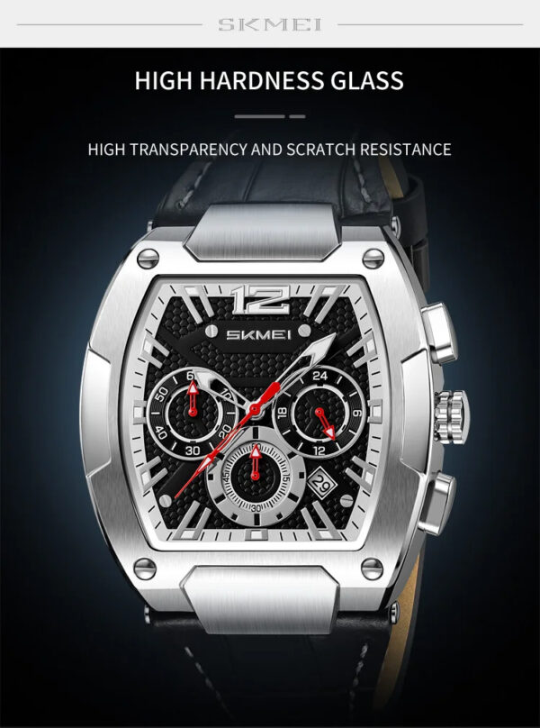 SKMEI  Barrel Dial Waterproof Quartz Watch Fashion Trend Watch - Image 5
