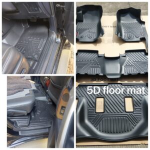 Luxury Premium All-Weather custo trunk waterproof 5D Car Floor Mat