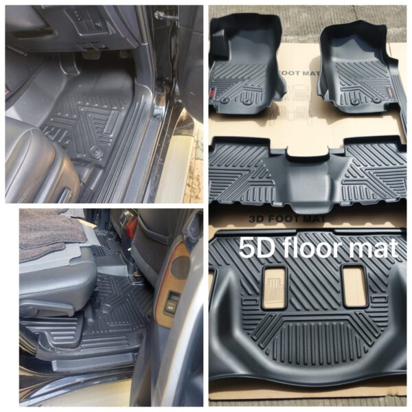 Luxury Premium All-Weather custo trunk waterproof 5D Car Floor Mat