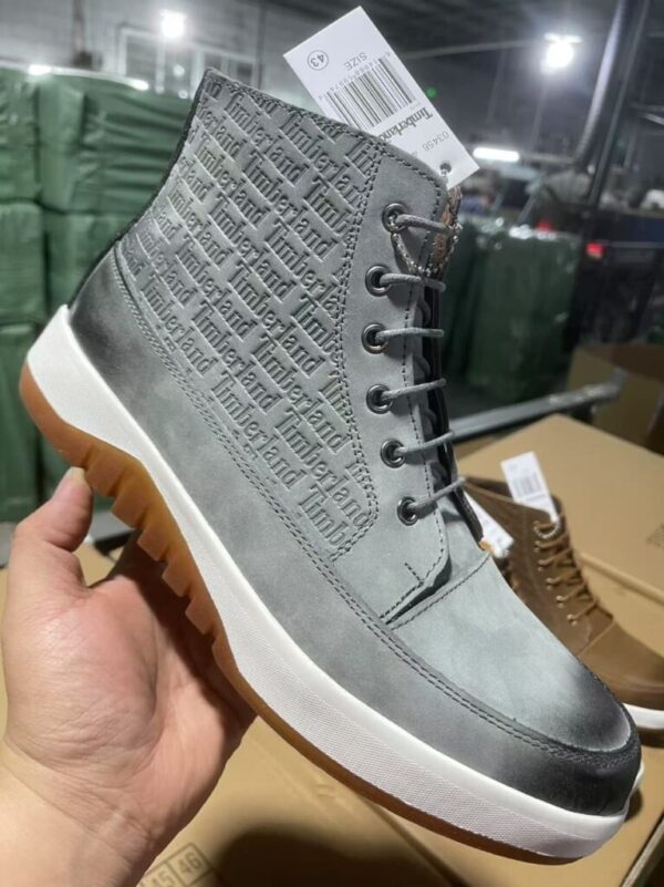 New 2024 Handmade Timberlake Leather Fashion Designer  Men Boots - Image 2
