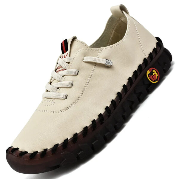 High Quality Leather Flat New Spring Casual comfortable ladies Shoe - Image 15