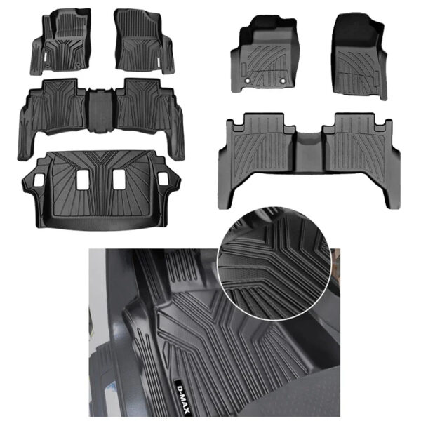 Luxury Premium All-Weather custo trunk waterproof 5D Car Floor Mat - Image 13