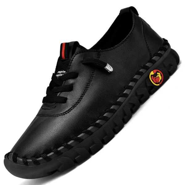 High Quality Leather Flat New Spring Casual comfortable ladies Shoe - Image 16