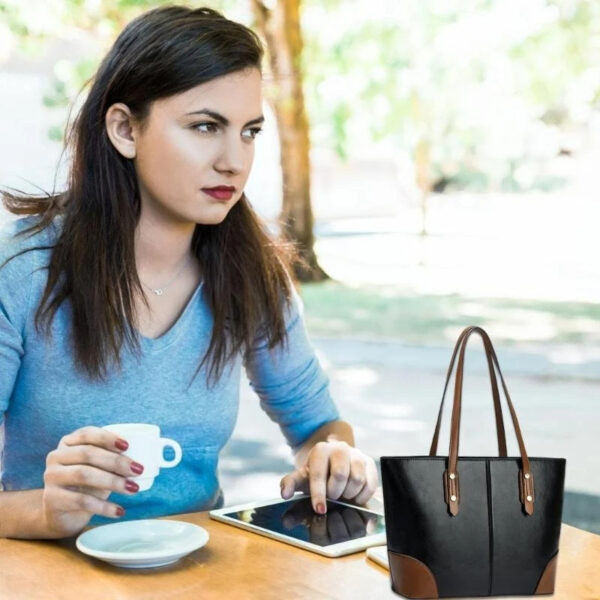 Luxury Premium Underarm Purse Casual Top Handle Travel Bag - Image 8