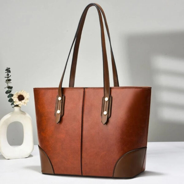 Luxury Premium Underarm Purse Casual Top Handle Travel Bag - Image 9