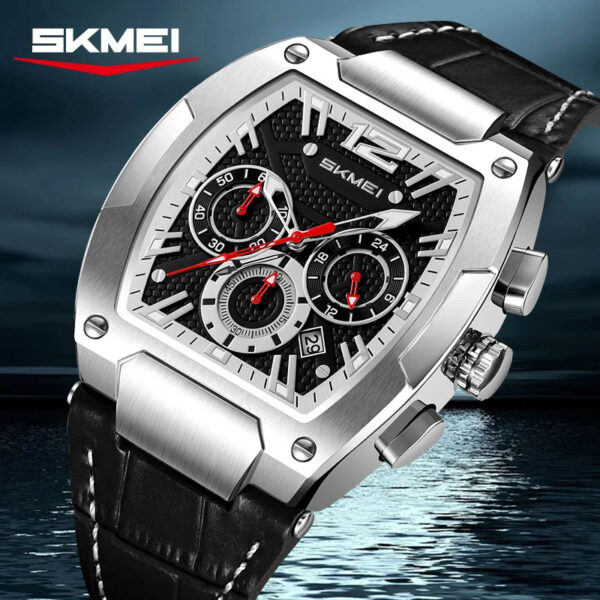 SKMEI  Barrel Dial Waterproof Quartz Watch Fashion Trend Watch - Image 17