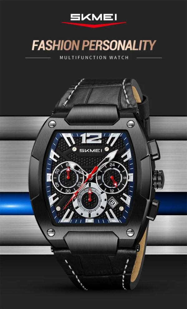 SKMEI  Barrel Dial Waterproof Quartz Watch Fashion Trend Watch - Image 12