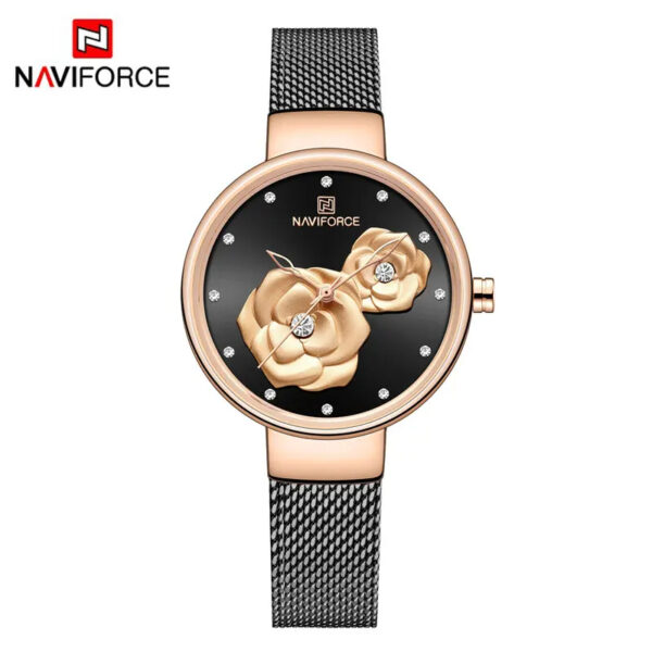 NAVIFORCE Top Design Brand Water Resistant Stainless Strap Women's Watch - Image 24