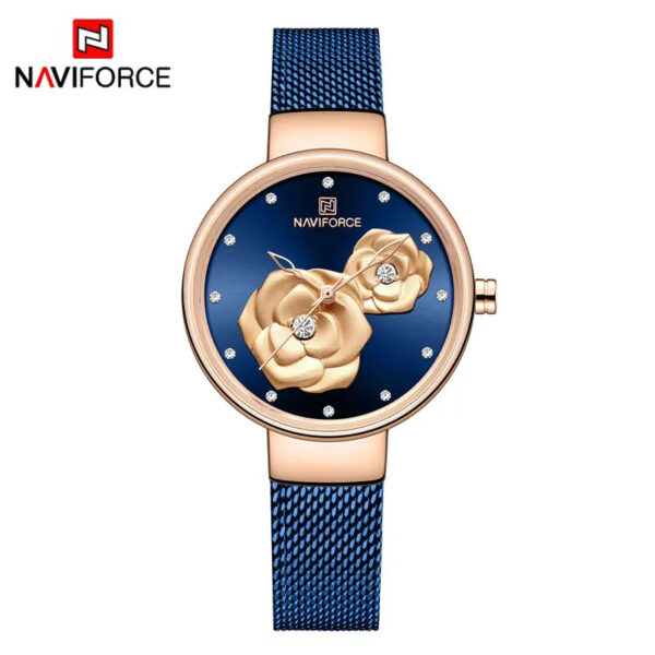 NAVIFORCE Top Design Brand Water Resistant Stainless Strap Women's Watch - Image 26