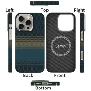 Luxury Premium Luxury Carbon Fiber Relief Magsafe Phone Case Metal Lens Matte Wireless Charging Shockproof Cover iPhone 15 Pro Max/16 Pro Max - iPhone 15 Pro Max