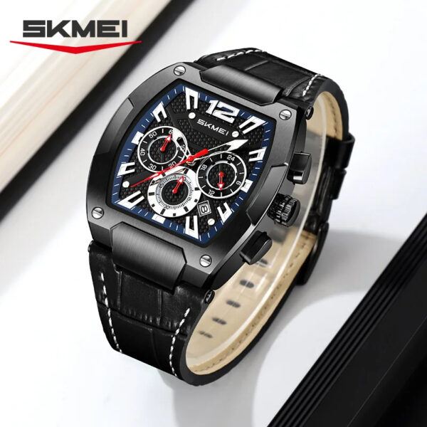 SKMEI  Barrel Dial Waterproof Quartz Watch Fashion Trend Watch - Image 19