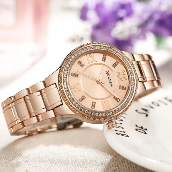 Luxury Premium CURREN New Fashion Top Brand  Stainless Steel Bracelet Classic Business Wristwatch - Image 8