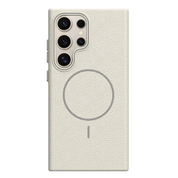 Luxury Premium Business Style Litchi Texture Magnetic Wireless Charging Phone Cover Case for Samsung Galaxy S Series - Image 17