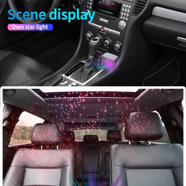 4 in1 Retractable Car Charger with USB Roof Star Type-C Cable Fast Charging Cigarette Lighter Adapter - Image 9