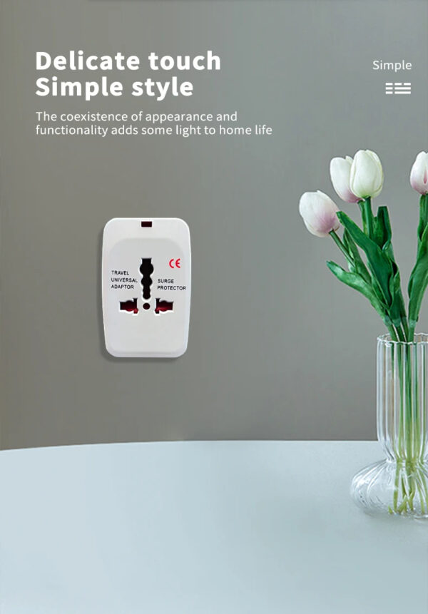 Universal 110-250v 10A Electric AC Power Charger Socket International World Travel Adapter - Image 29