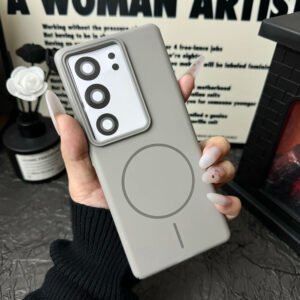 Luxury Ultra thin For Magsafe Magnetic Phone Case For Samsung Galaxy Note 20 Ultra - Grey
