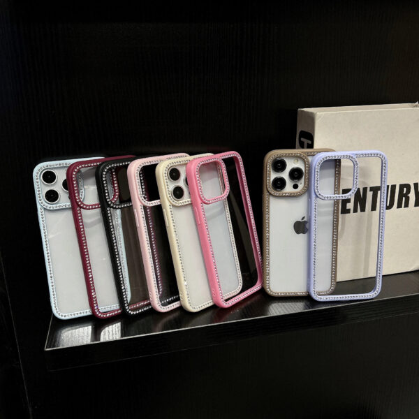 Luxury Glitter Diamond Rhinestones Bling Case For iPhone Case Covers For iPhone Series - Image 18
