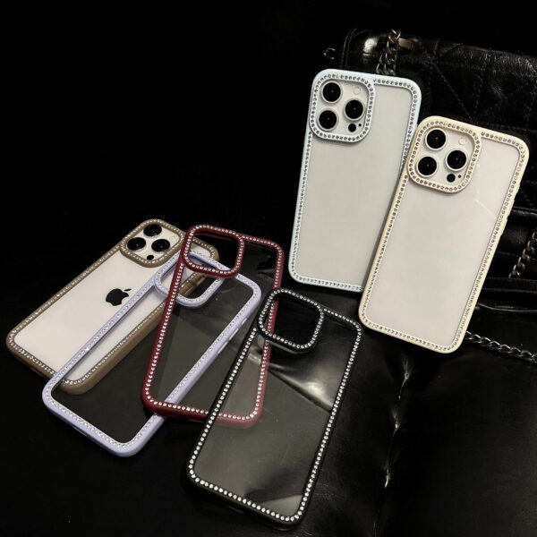 Luxury Glitter Diamond Rhinestones Bling Case For iPhone Case Covers For iPhone Series - Image 19