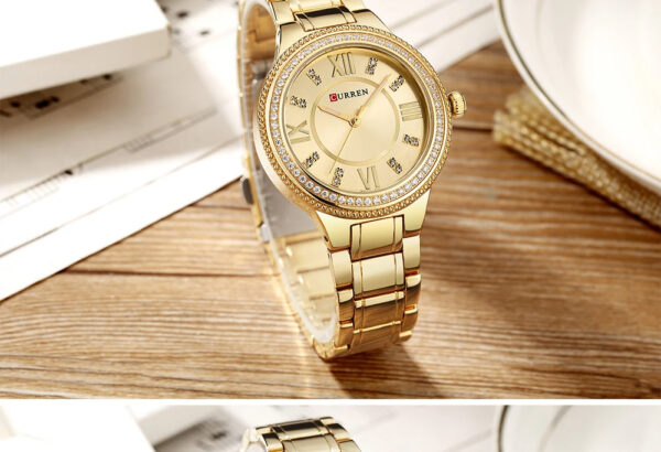 Luxury Premium CURREN New Fashion Top Brand  Stainless Steel Bracelet Classic Business Wristwatch - Image 12