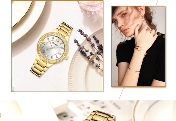 Luxury Premium CURREN New Fashion Top Brand  Stainless Steel Bracelet Classic Business Wristwatch - Image 14
