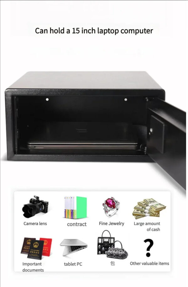 New Design 10KG Professional Fireproof Digital Electronic Security Deposit Safe Box - Image 6