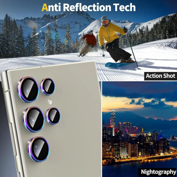 Luxury Premium Camera Lens Protector Cover for Samsung Galaxy S Series - Image 2