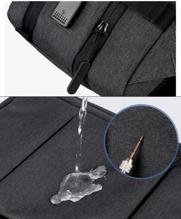 Luxury Premium with USB Charging Port Travel Fashion Bag Laptop Backpack Bag - Image 10