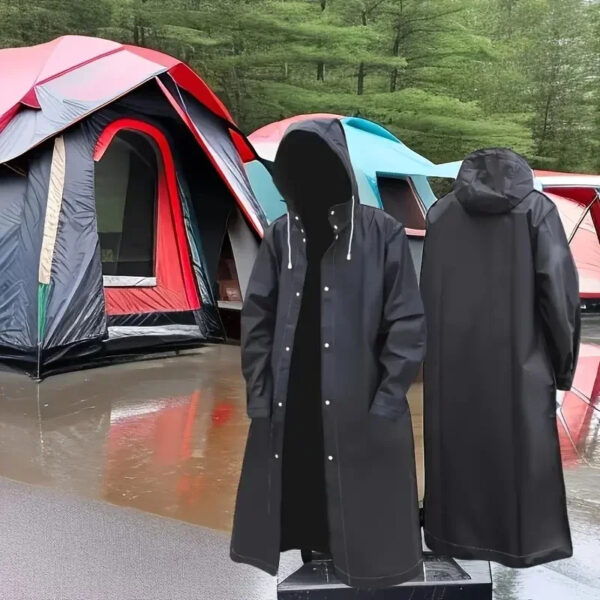 Luxury Premium Thickened Polyester Universal Body Protection Cover Raincoat - Image 15