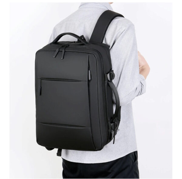 Luxury Premium with USB Charging Port Travel Fashion Bag Laptop Backpack Bag - Image 6