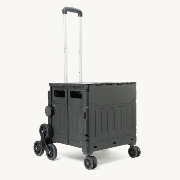 Luxury Premium Portable foldable shopping trolley  with wheels - Image 4