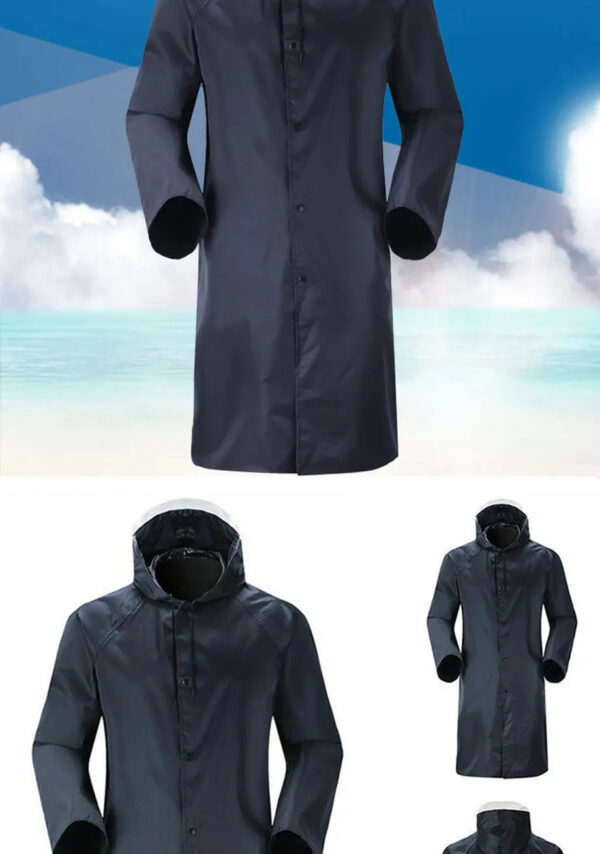 Luxury Premium Thickened Polyester Universal Body Protection Cover Raincoat - Image 23