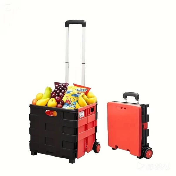 Luxury Premium Portable foldable shopping trolley  with wheels - Image 28