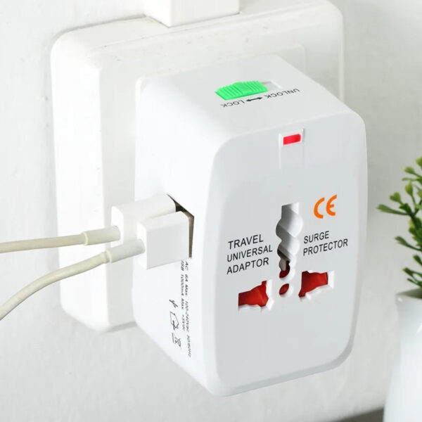 Universal 110-250v 10A Electric AC Power Charger Socket International World Travel Adapter - Image 16
