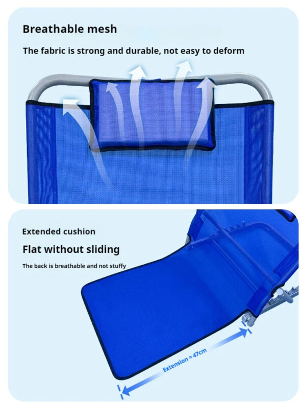 Multiple purpose simple creative Padded Elder Disability Nursing Adjustable Sit-Up Back Rest - Image 36