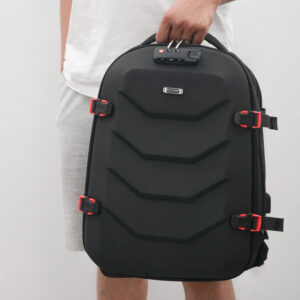 Luxury Premium Waterproof Leather Membrane Material Casual Sports Outdoor Work Travel Laptop Backpack