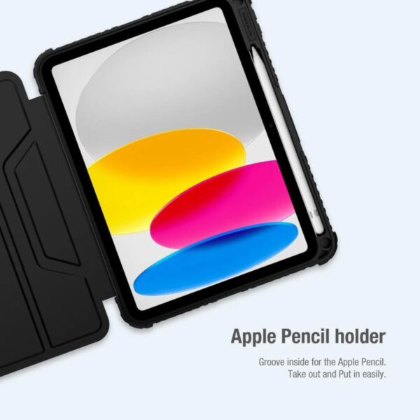 Nillkin Bumper Pro Leather Slide Camera Protection Shield Smart Flip Caser Cover For iPad Series - Image 15